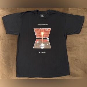 Official The Weeknd After Hours Til Dawn 2022 Black Tour Shirt Large